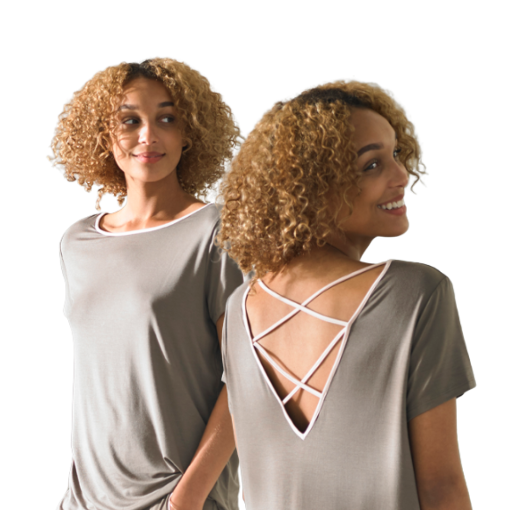 Euforia - Leto Cutout Tee (Grey)