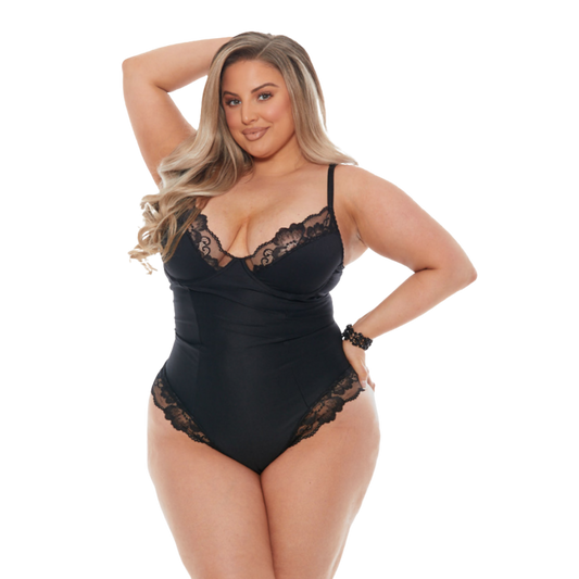 Sculpting Bodysuit w/ Lace
