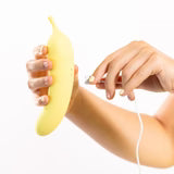 Banana Cream Dual Ended Air Pulse & G-Spot Vibrator