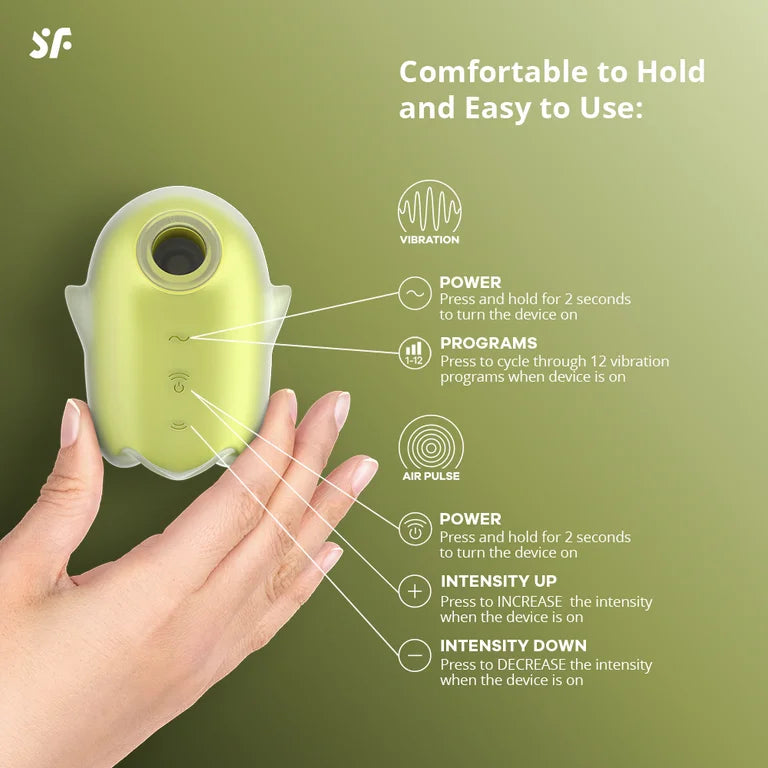 Satisfyer Glowing Ghost - Clear