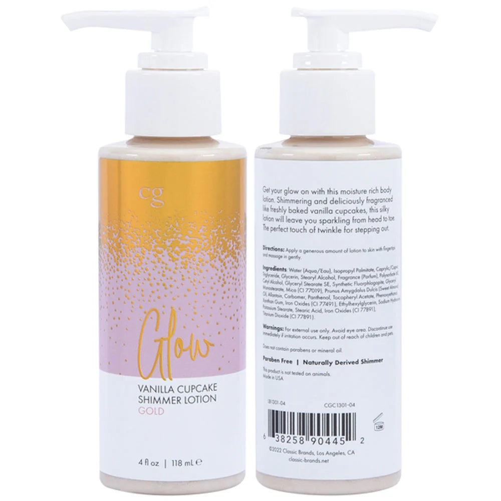 Glow Vanilla Cupcake Shimmer Lotion