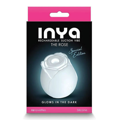 Inya The Rose Rechargeable Suction Vibrator - Glow in the Dark